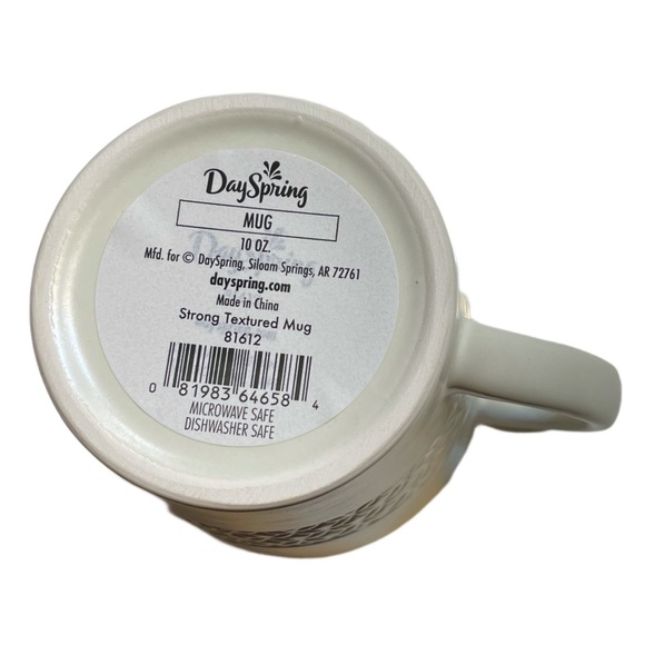 Dayspring Christian Inspirational Mug “Strength” Philippians 4:13 - Picture 4 of 6